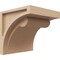 Ekena Millwork 8"W x 8"D x 8"H Wide Viola Rough Cedar Woodgrain TimberThane Corbel, Primed Tan CORUR08X08X08VIORCPR - alternate 1